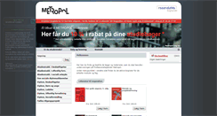 Desktop Screenshot of dfh.schultzboghandel.dk